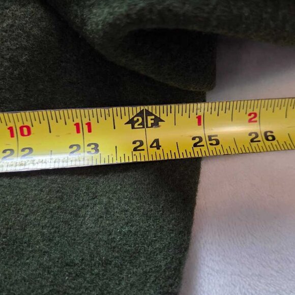 New 22 J Crew Factory wool-blend lady day coat in Pine Green - Picture 9 of 12